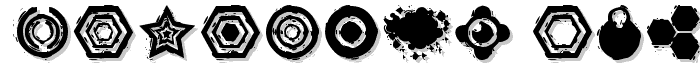 Dingbatz Formz 2 DSG font